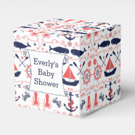 Personlig Nautical Baby Shower Gift Bag Presentaskar