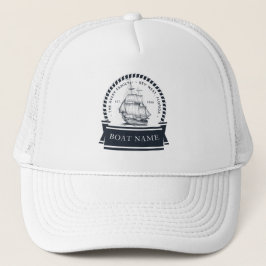 Personlig Nautical Boat Keps