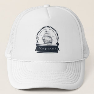 Personlig Nautical Boat Keps