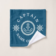 Personlig Nautical Kapten/Boat Namn Editable