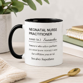 Personlig neonatal sjuksköterska mugg