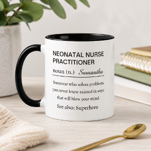 Personlig neonatal sjuksköterska mugg
