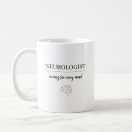 Personlig neurolog som vårdar varje sinne  kaffemugg