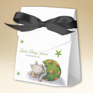 Personlig Neutralt Triceratops Dinosaur Party Presentaskar