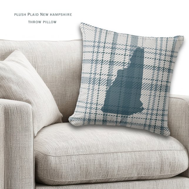 Personlig New Hampshire Granite State Hemdekor Kudde (Skapare uppladdad)