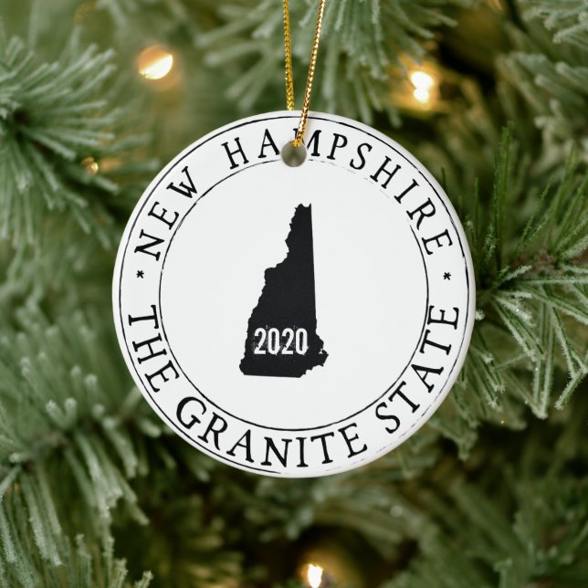 Personlig New Hampshire Ornament (Träd)