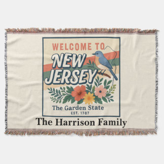 Personlig New Jersey-kastfilt Filt
