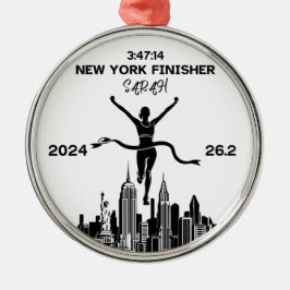 Personlig New York 2024 Marathon Ornament