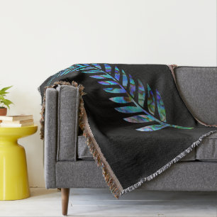PERSONLIG NEW ZEALAND FERN PAUA FILT