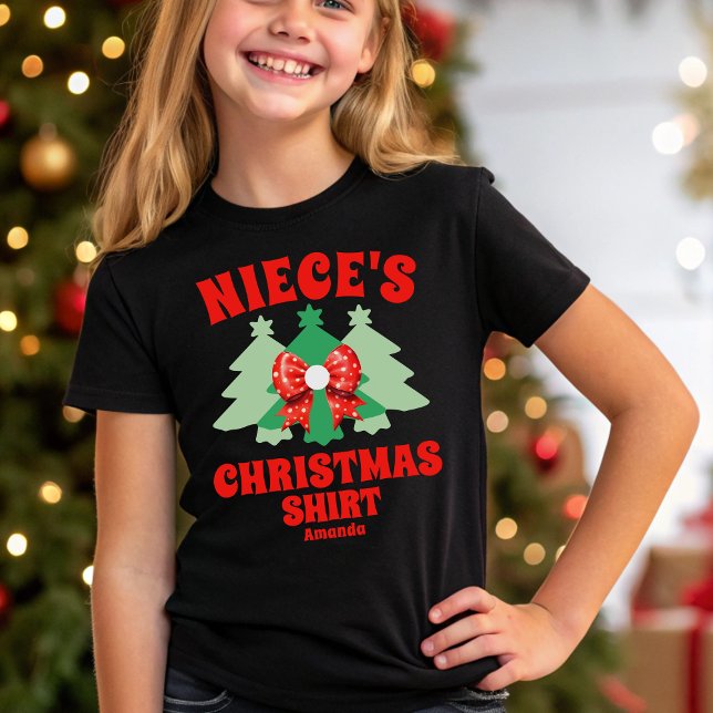 Personlig Niece's jul Shirt T (Skapare uppladdad)