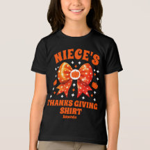 Personlig Niece's Thanksgiving Shirt