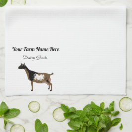 Personlig Nigerian Dwarf Dairy Goat Kökshandduk