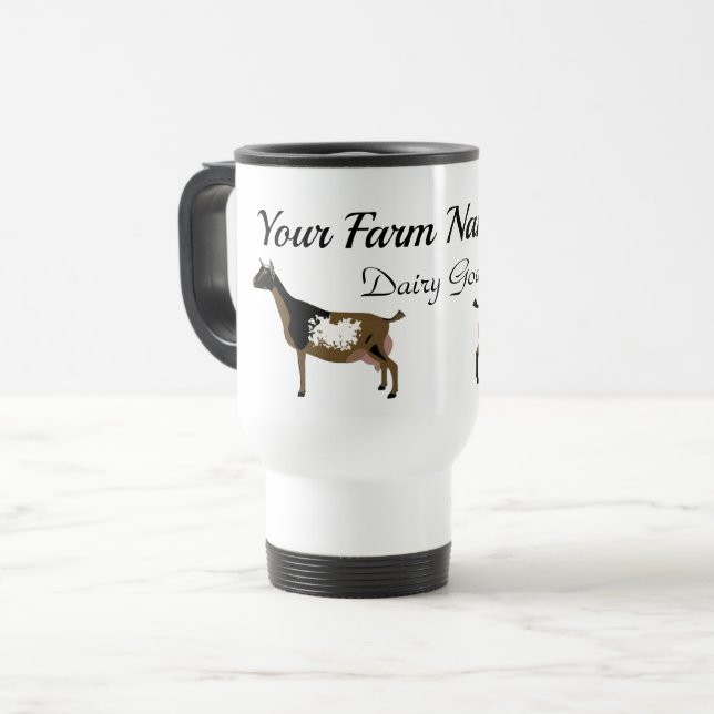 Personlig Nigerianska Dwarf Dairy Goat Farm Resemugg (Framsida vänster)