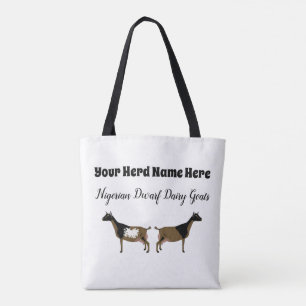 Personlig Nigerianska Dwarf Dairy Goat Tygkasse