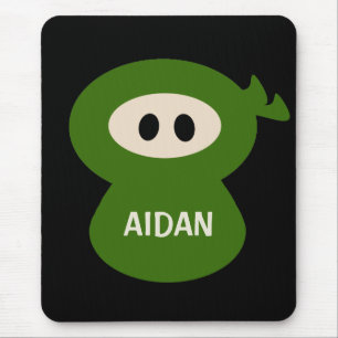 Personlig Ninja Mousepad för barn Musmatta