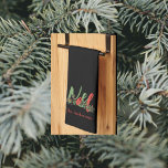 Personlig Noel Red & Grönt jul Kökshandduk<br><div class="desc">Noel-kök Towel. Personlig.</div>