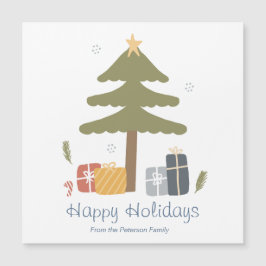 Personlig Nordic jul Helgdag Magnetic Card