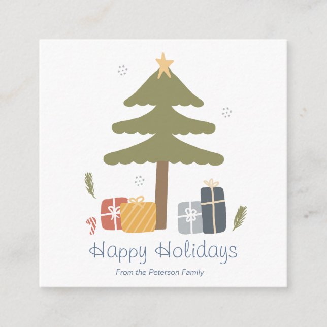 Personlig Nordiska Helgdag Tilläggskort (Framsida)