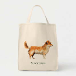 Personlig Norfolk Terrier Tygkasse