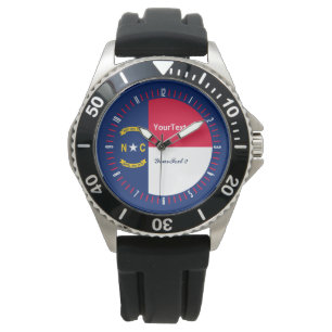 Personlig North Carolina State Watch Design Armbandsur