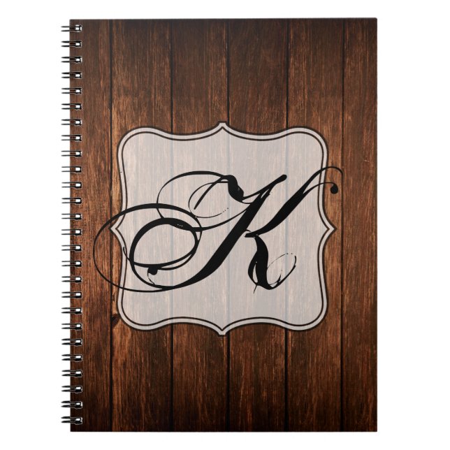Personlig Not Bok Barn Wood Land Rustic Anteckningsbok (Framsidan)