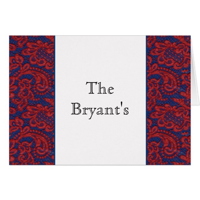 Personlig Note-kort OBS Kort (Framsidan Horizontal)