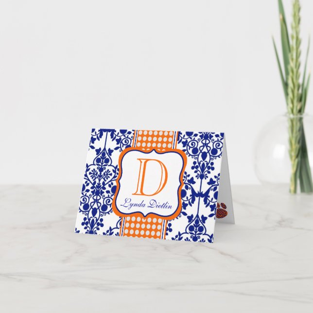 Personlig Notecards Anteckningskort (Framsida)