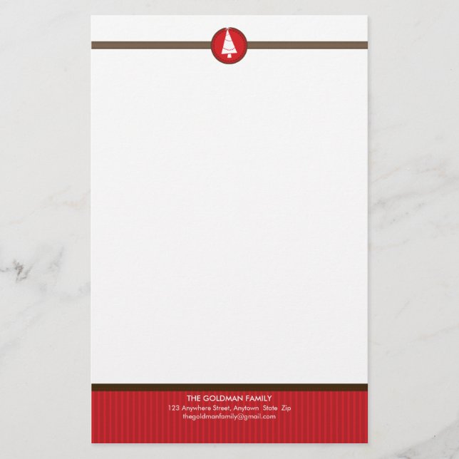 PERSONLIG NOTEPAPER: strippstitel 5 Brevpapper (Framsida)