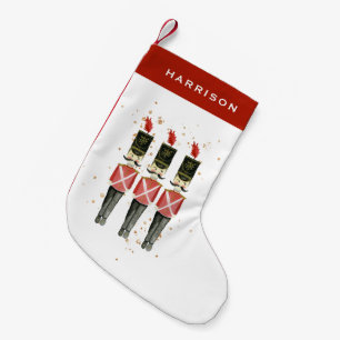 Personlig nötknäppare jul liten julstrumpa