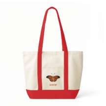 Personlig November Citrine Monarch Butterfly