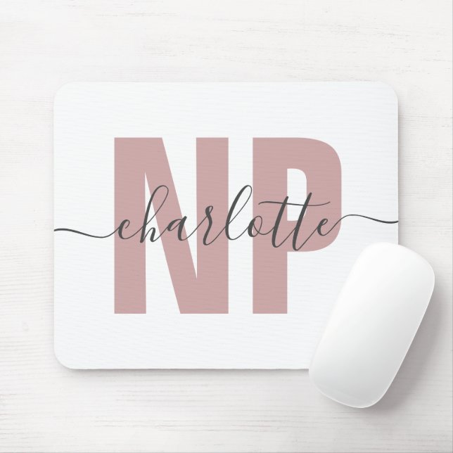 Personlig NP Nurse Practister Studenten Chic Musmatta (Med mus)