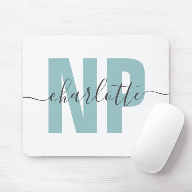 Personlig NP Nurse Practister Studenten Chic Musmatta (Med mus)