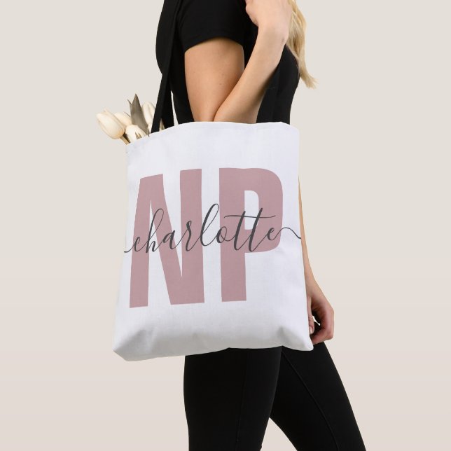 Personlig NP Nurse Practister Studenten Chic Tygkasse (Närbild)