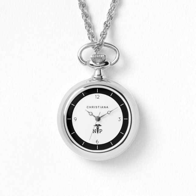 Personlig NP sjuksköterska Armbandsur (Framsida)