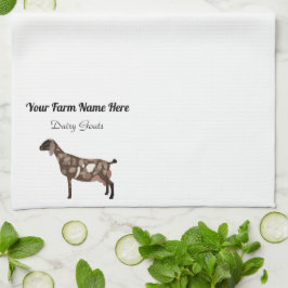 Personlig Nubian Dairy Goat Kökshandduk
