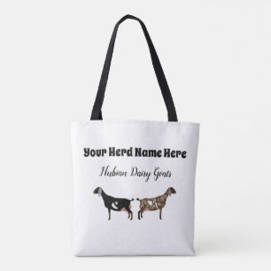 Personlig Nubian Dairy Goat Tygkasse