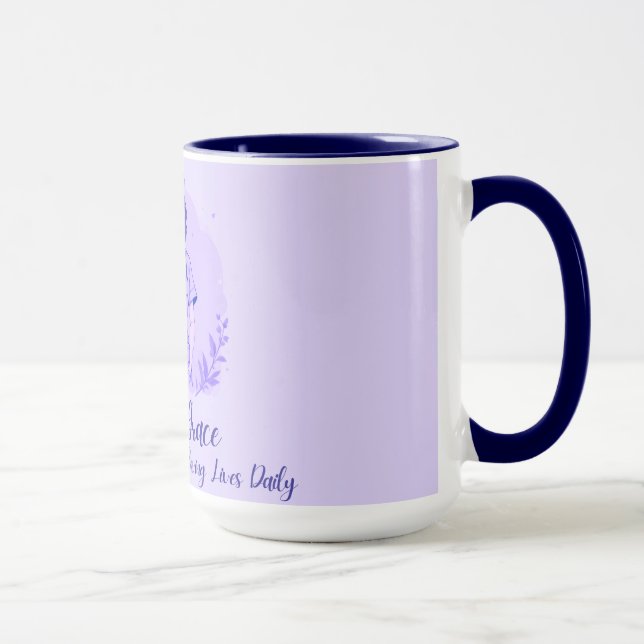 Personlig Nurse Coffee Mugg - Fueled by Coffee (Höger)
