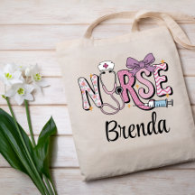 Personlig Nurse Cute Bow Stethoscope