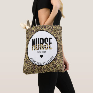 Personlig Nurse Est Cheetah RN Studenten Tygkasse