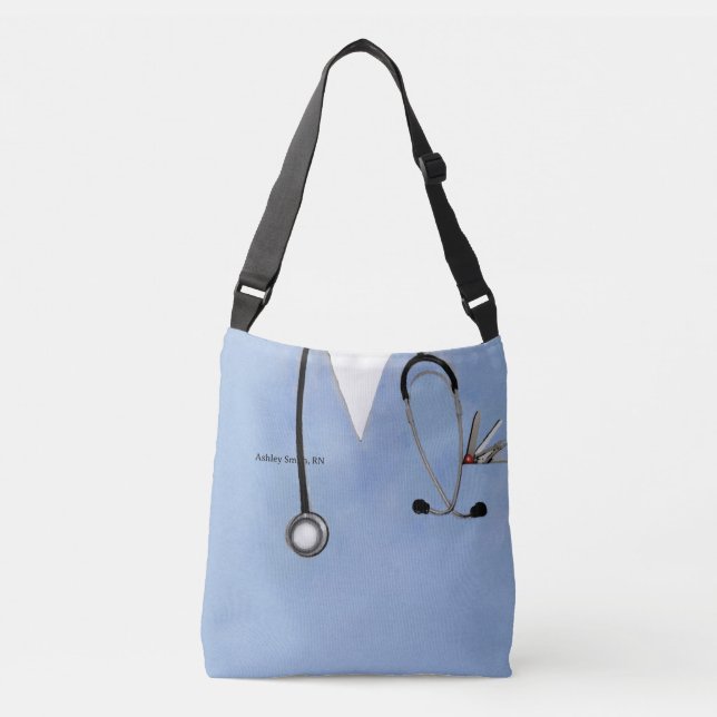 Personlig Nurse Gift Axelväska (Framsida)