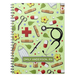 Personlig Nurse Gift Idea Anteckningsbok