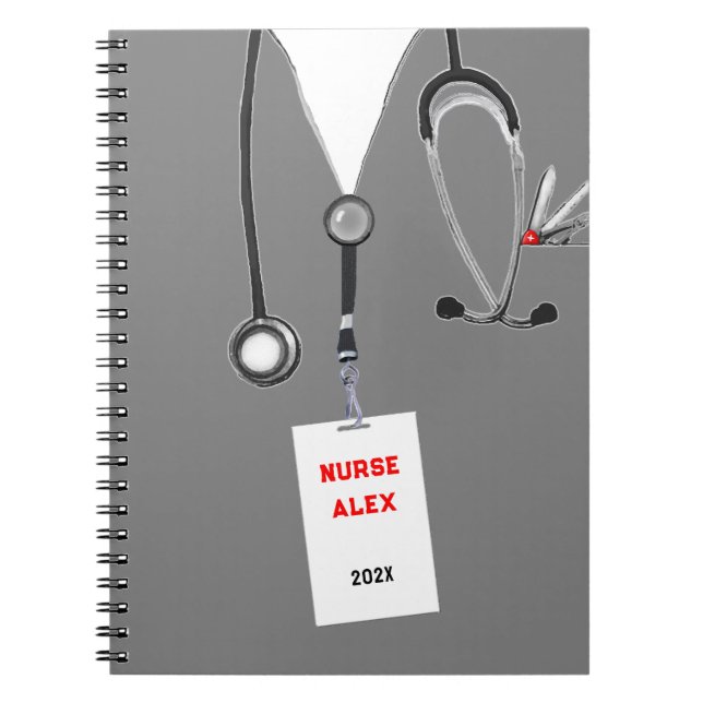 Personlig Nurse Gift Ideas Anteckningsbok (Framsidan)