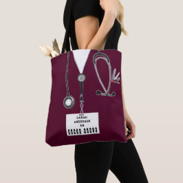 Personlig Nurse Gift Ideas Tygkasse