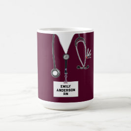 Personlig Nurse Gift Kaffemugg