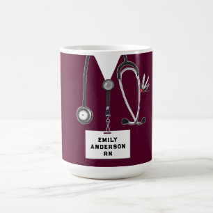 Personlig Nurse Gift Kaffemugg