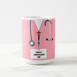 Personlig Nurse Gift Kaffemugg