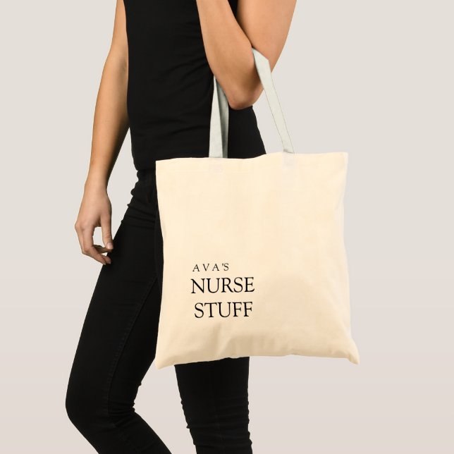 Personlig Nurse Gift Studenten Tygkasse (Framsida (produkt))
