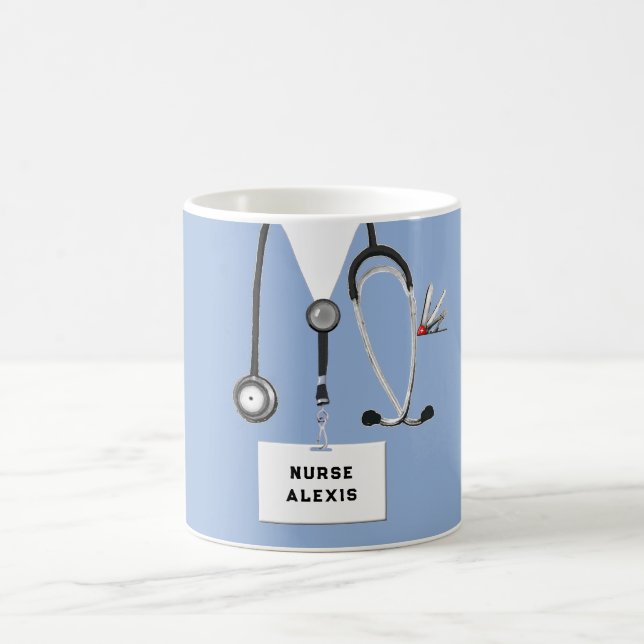 Personlig Nurse Gifts Kaffemugg (Center)