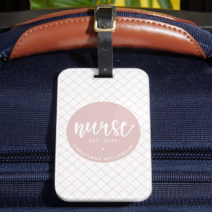 Personlig Nurse RN studenten Elegant Bagagebricka