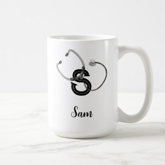 Personlig Nurse Stethoscope Modern Kaffemugg